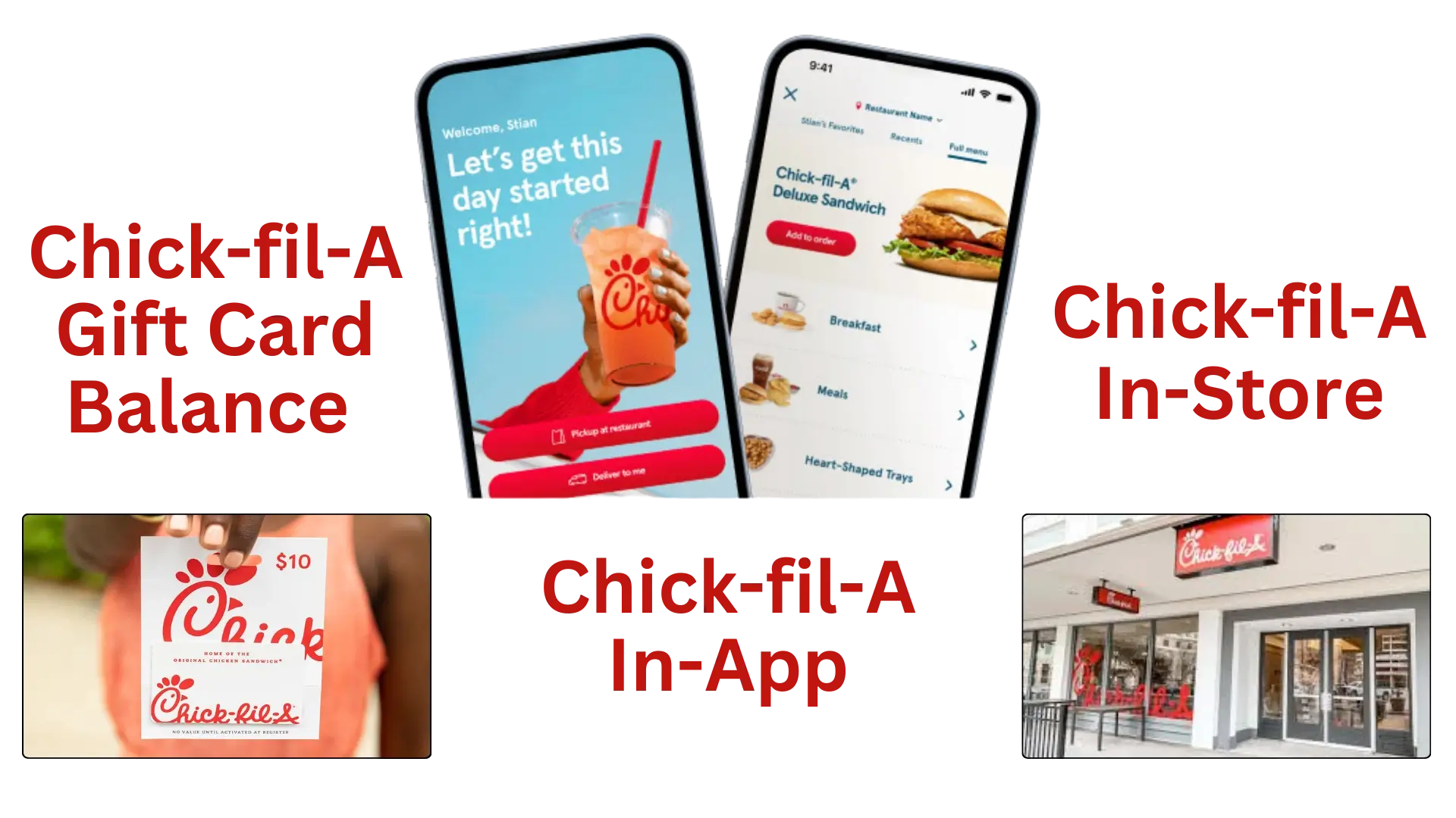 Chick-fil-A Card Balance Online, In-App, or In-Store 1 Chick-fil-A Card Balance