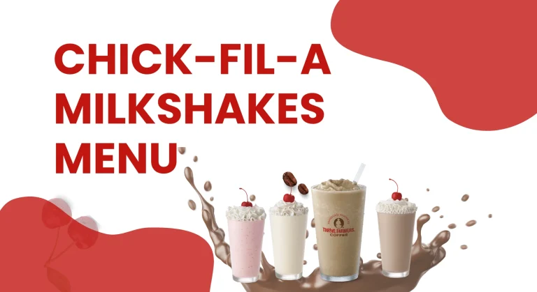 Chick-fil-A Milkshakes Menu With Prices 2025  7 Chick-fil-A Milkshakes