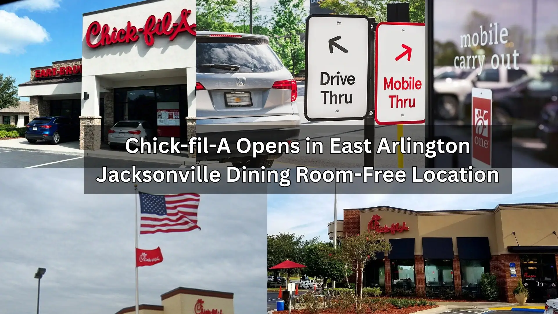 Chick-fil-A Opens in East Arlington Jacksonville Dining Room-Free Location 1 Chick-fil-A Opens in East Arlington Jacksonville