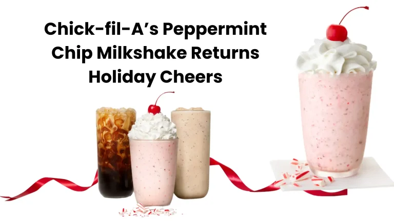 Chick-fil-A’s Peppermint Chip Milkshake Returns Holiday Cheers 4 Chick-fil-A’s Peppermint Chip Milkshake Returns Holiday Cheers